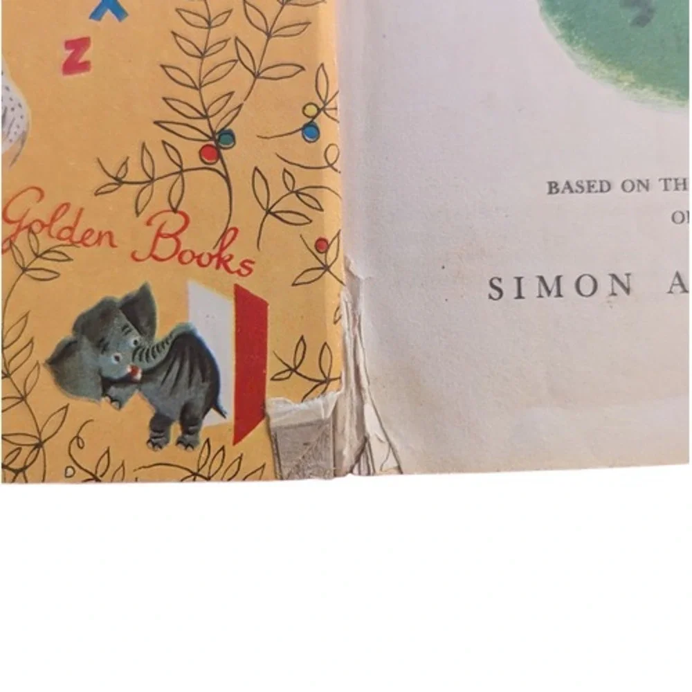 1948 A Little Golden Book Walt Disney's Bongo - HC